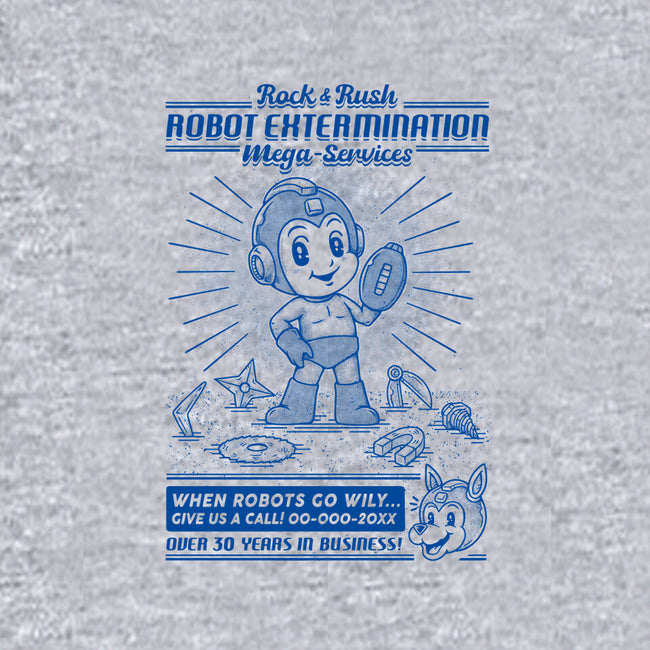 Mega Robot Extermination Services-unisex zip-up sweatshirt-Firebrander