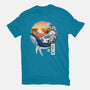 The Great Whale-womens fitted tee-dandingeroz