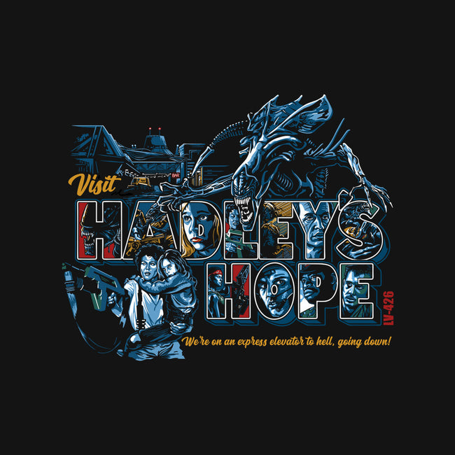 Visit Hadley's Hope-unisex basic tee-goodidearyan