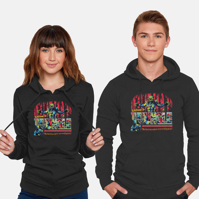 The Jungle-unisex pullover sweatshirt-goodidearyan
