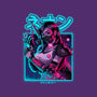 Neon Fantasy-none removable cover w insert throw pillow-Bruno Mota