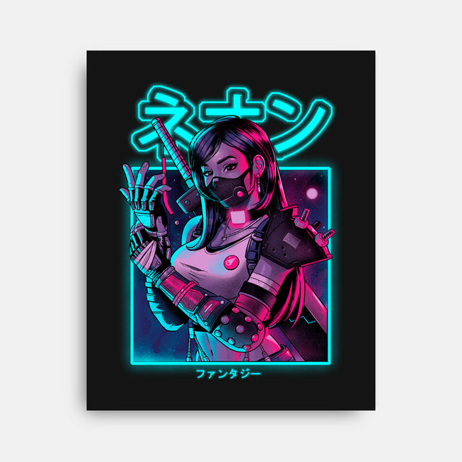 Neon Fantasy-none stretched canvas-Bruno Mota