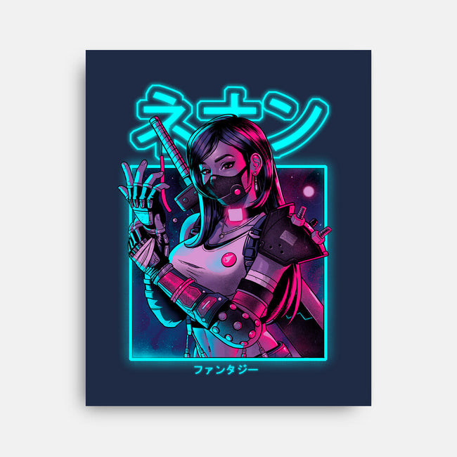 Neon Fantasy-none stretched canvas-Bruno Mota
