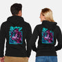 Neon Fantasy-unisex zip-up sweatshirt-Bruno Mota