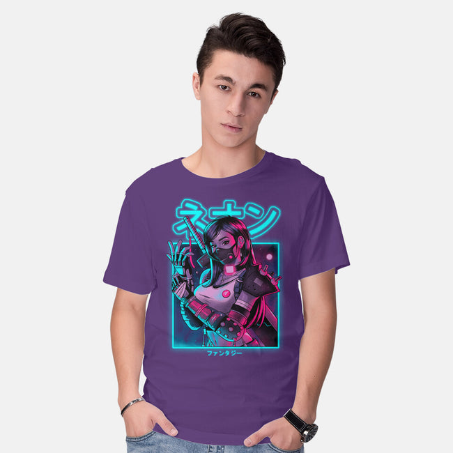 Neon Fantasy-mens basic tee-Bruno Mota