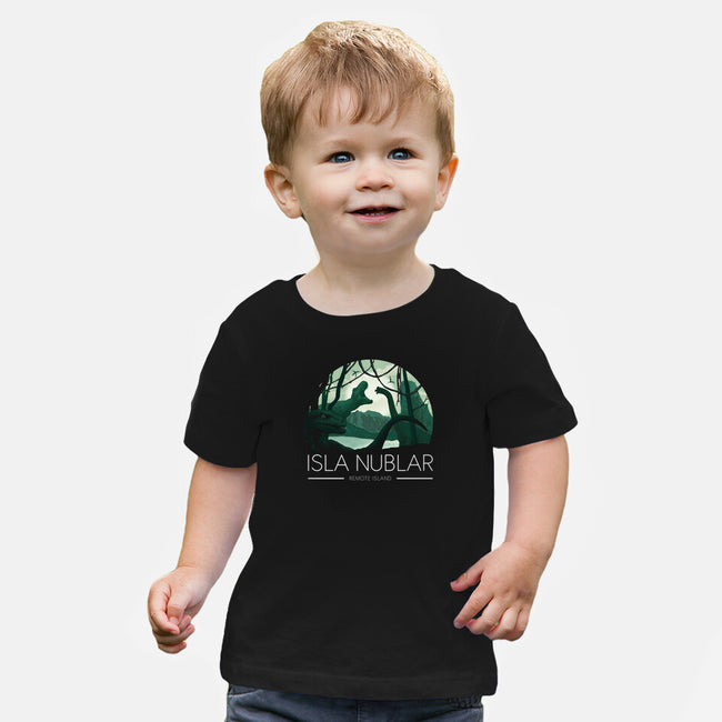 The Remote Island-baby basic tee-fanfreak1
