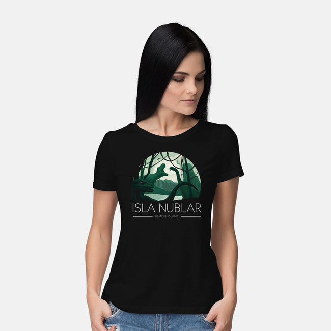 The Remote Island-womens basic tee-fanfreak1