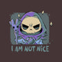 I Am Not Nice-none stretched canvas-xMorfina