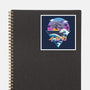 Dolphin Wave-none glossy sticker-vp021