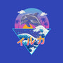 Dolphin Wave-baby basic tee-vp021