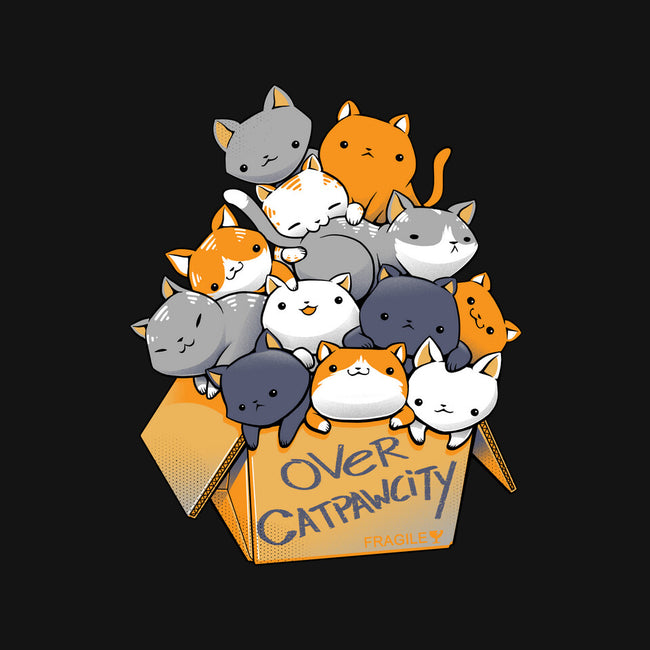 Over Catpawcity-none stretched canvas-tobefonseca