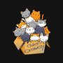 Over Catpawcity-none stretched canvas-tobefonseca