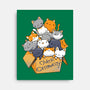 Over Catpawcity-none stretched canvas-tobefonseca
