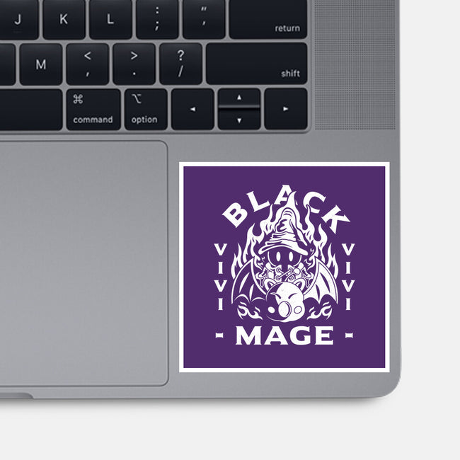 Vivi & Moogle-none glossy sticker-Logozaste