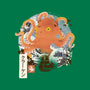 Kraken Adventure-none removable cover w insert throw pillow-dandingeroz