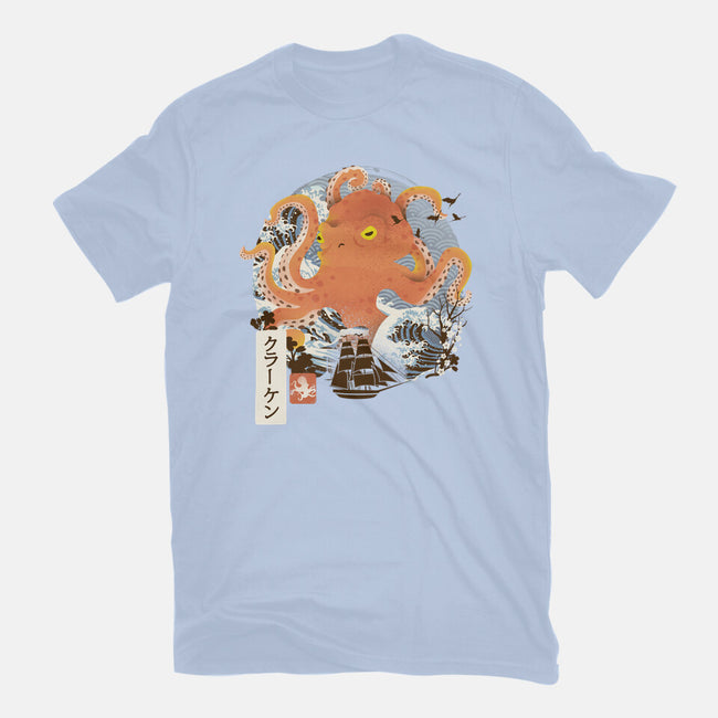 Kraken Adventure-womens fitted tee-dandingeroz