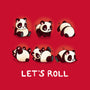 Let's Roll Panda-none matte poster-Vallina84