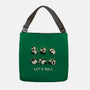 Let's Roll Panda-none adjustable tote-Vallina84