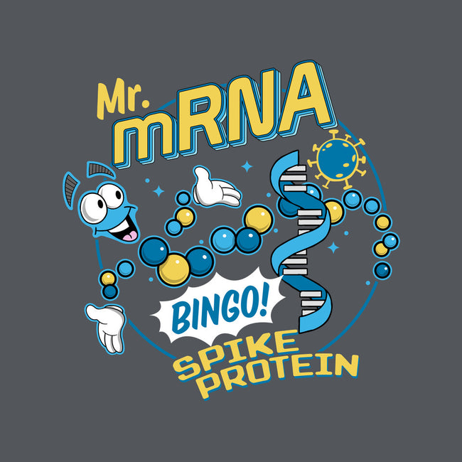 Mr. MRNA-none removable cover w insert throw pillow-DeepFriedArt