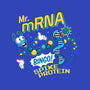 Mr. MRNA-none removable cover w insert throw pillow-DeepFriedArt
