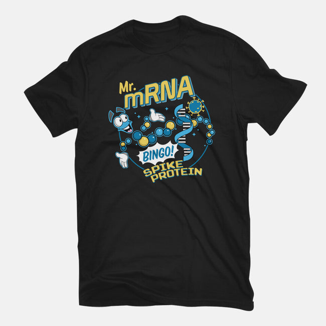 Mr. MRNA-youth basic tee-DeepFriedArt