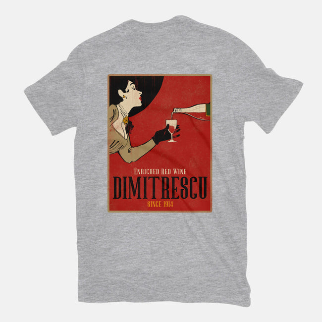 Enriched Wine-unisex basic tee-Ursulalopez