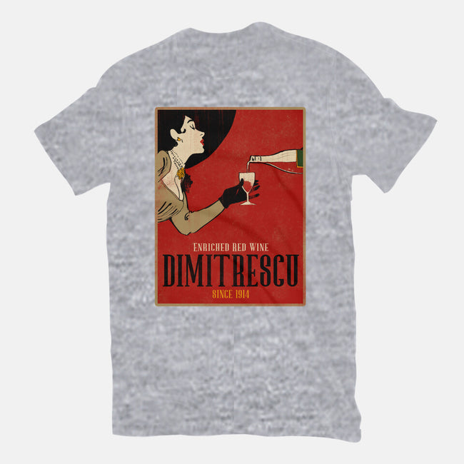 Enriched Wine-youth basic tee-Ursulalopez