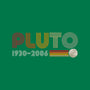 Pluto-none stretched canvas-DrMonekers