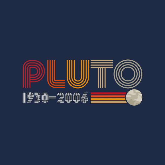 Pluto-none stretched canvas-DrMonekers
