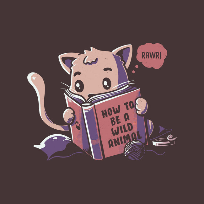 How To Be A Wild Animal-none stretched canvas-tobefonseca