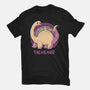 Tacosaur-womens fitted tee-xMorfina