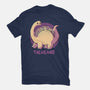 Tacosaur-womens fitted tee-xMorfina