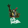 The Evil Ninja-none stretched canvas-zascanauta