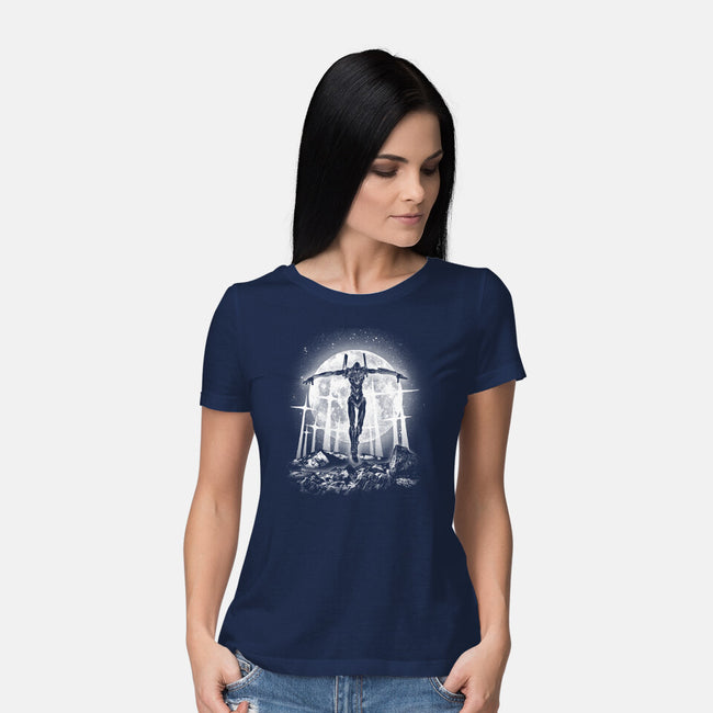 Moonlight Pilot-womens basic tee-fanfreak1