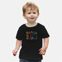 Shadow Fighters-baby basic tee-Skullpy