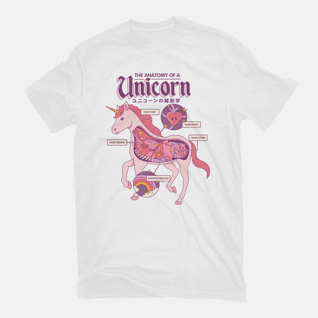 The Anatomy Of A Unicorn-womens fitted tee-Thiago Correa