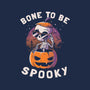 Bone To Be Spooky-cat basic pet tank-koalastudio