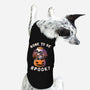 Bone To Be Spooky-dog basic pet tank-koalastudio