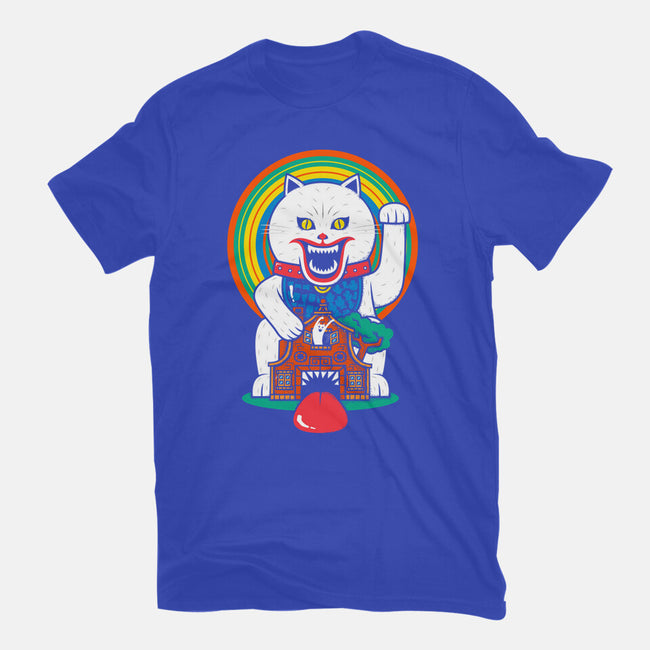 Haunted Cat House-youth basic tee-krisren28
