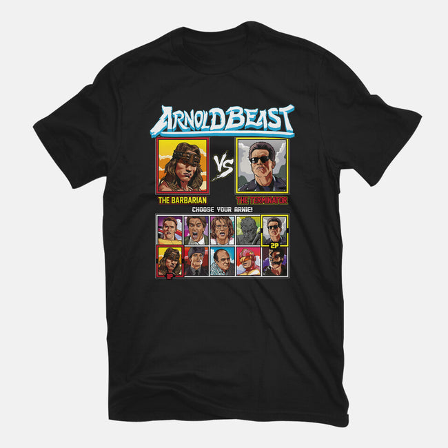Arnold Beast-youth basic tee-Retro Review