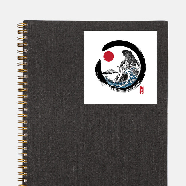 Enso Kaiju-none glossy sticker-DrMonekers