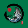 Enso Kaiju-none polyester shower curtain-DrMonekers