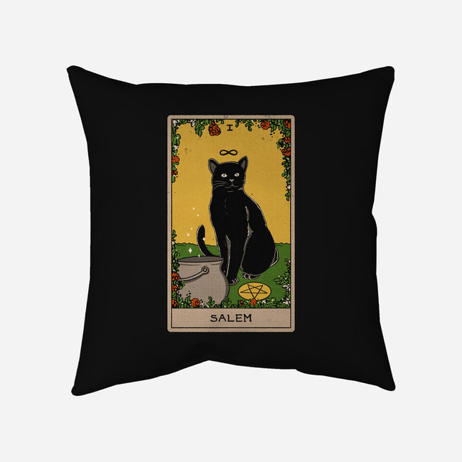 Salem The Cat-none removable cover w insert throw pillow-Thiago Correa