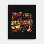 Visit Isla Nublar-none stretched canvas-goodidearyan