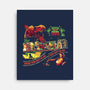 Visit Isla Nublar-none stretched canvas-goodidearyan