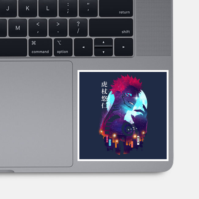 Yuji Landscape-none glossy sticker-dandingeroz
