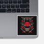 Red Power-none glossy sticker-RamenBoy