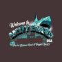 Welcome To Amity Island-none matte poster-goodidearyan