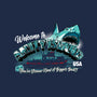Welcome To Amity Island-none stretched canvas-goodidearyan