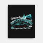 Welcome To Amity Island-none stretched canvas-goodidearyan